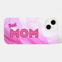 Beste Mama Ever mädchenhaftes rosa Chiffon elegant