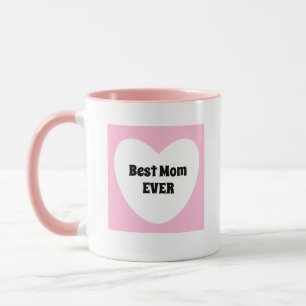 Beste Mama Ever Niedlich Elegante Rosa Tasse