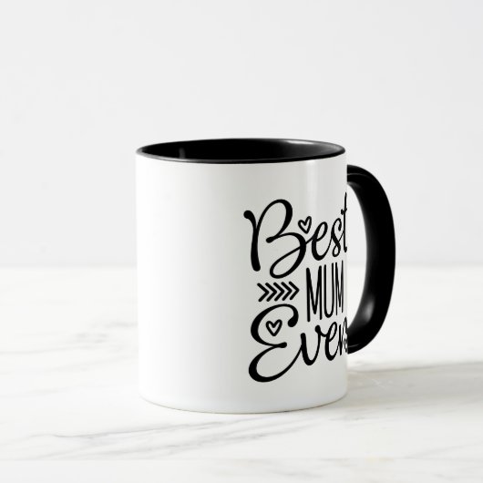 Beste Mama-Ever Tasse (VorderseiteRechts)