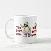 Beste Mama-Flusspferd-Tasse Kaffeetasse (Links)