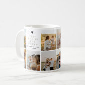 Beste Mama Foto Collage Geschenk Kaffeetasse (Vorderseite Links)