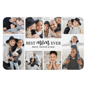 Beste Mama Foto-Collage Magnet
