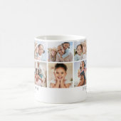 Beste Mama Foto Collage Mutter Kaffeetasse (Mittel)