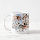 Beste Mama Foto Collage Mutter Kaffeetasse (Links)