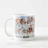 Beste Mama Foto Collage Mutter Kaffeetasse (Links)