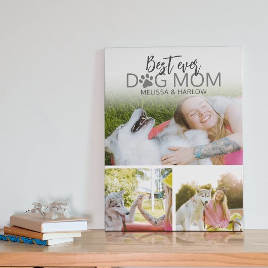 Beste Mama Foto Collage Plaque Fotoplatte