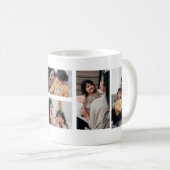 Beste-Mama-Foto-Collage-Tasse Kaffeetasse (VorderseiteRechts)