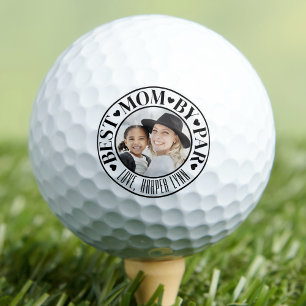 Beste Mama Foto Golfbälle