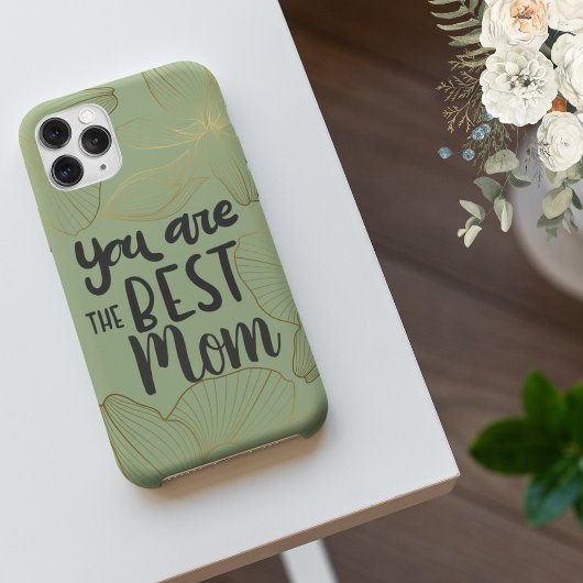 Beste Mama Foto individuelle Telefongehäuse für Mü iPhone Hülle