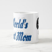 Beste Mama Foto Jumbo-Tasse (Vorderseite)