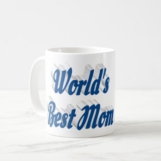 Beste Mama Foto Kaffeetasse (Vorderseite Links)