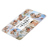 Beste Mama Fotocollage Magnet (Linke Seite)