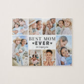 Beste Mama Fotocollage Puzzle (Horizontal)