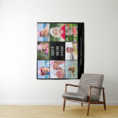 Beste Mama-FotoCollage Wandteppich (Beispiel)