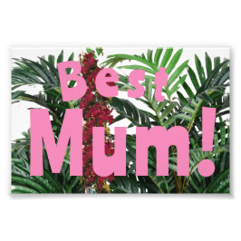Beste Mama! Fotodruck