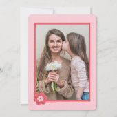 Beste Mama Fotokarte Einladung (Rückseite)