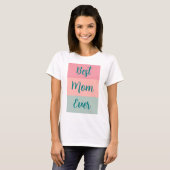Beste Mama für benutzerdefinierte Textvorlagen je T-Shirt (Vorne ganz)