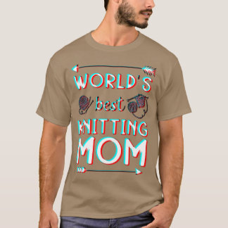 Beste Mama für das Stricken 434 T-Shirt