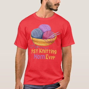 Beste Mama für das Stricken 493 T-Shirt