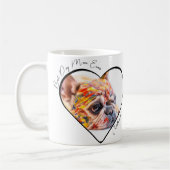Beste Mama für Hunde Foto Geschenke für Mama Kaffeetasse (Links)