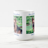 Beste Mama für Hunde - Glücklicher Muttertag - Blu Kaffeetasse (Mittel)