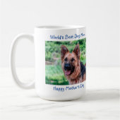 Beste Mama für Hunde - Glücklicher Muttertag - Blu Kaffeetasse (Links)