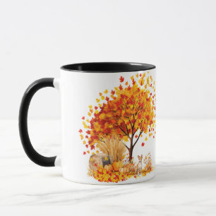 Beste Mama für Hunde im Herbst, Basenji Tasse