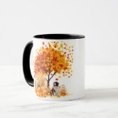 Beste Mama für Hunde im Herbst, St Bernard Tasse (Vorderseite Links)