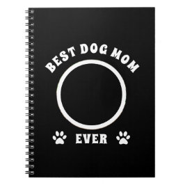 Beste Mama für Hunde je benutzerdefiniertes Foto P Notizblock