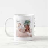 Beste Mama für Hunde je benutzerdefiniertes Foto u Kaffeetasse (Links)