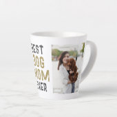 Beste Mama für Hunde je Besitzer 2 Fotos Milchtasse (Rechte Ecke)