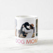 Beste Mama für Hunde je Foto Collage Pet Kaffeetasse (Mittel)