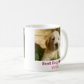 Beste Mama für Hunde je Foto Kaffeetasse (VorderseiteRechts)