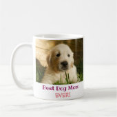 Beste Mama für Hunde je Foto Kaffeetasse (Links)