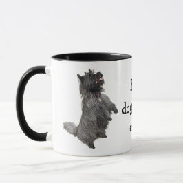 Beste Mama für Hunde je Foto Textkaffee Lover Tasse