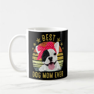 Beste Mama für Hunde je Französischer Bulldog-Mutt Kaffeetasse
