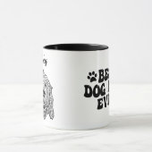 Beste Mama für Hunde je Goldendoodle Hund Personal Tasse (Zentrum)