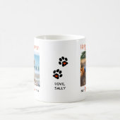 Beste Mama für Hunde je - Happy HOWLzwischen Niedl Kaffeetasse (Mittel)