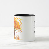 Beste Mama für Hunde je Herbst, Corgi Tasse (Zentrum)