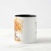 Beste Mama für Hunde je Herbst, deutscher Hirte Tasse (Zentrum)