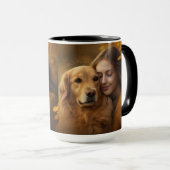 Beste Mama für Hunde je Moderner Kaffee mit indivi Tasse (VorderseiteRechts)