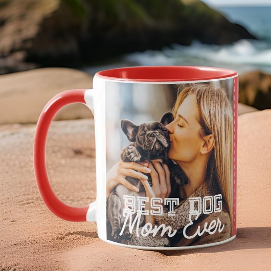 Beste Mama für Hunde je Modernes, benutzerdefinier Tasse