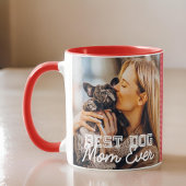 Beste Mama für Hunde je Modernes, benutzerdefinier Tasse