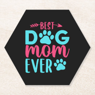 Beste Mama für Hunde je Mutter Untersetzer