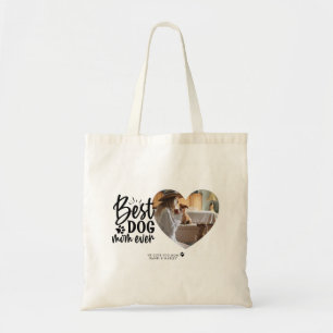 Beste Mama für Hunde je Name Foto Tote Beutel Tragetasche
