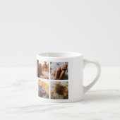 Beste Mama für Hunde je Personalisierte FotoCollag Espressotasse (Rechts)