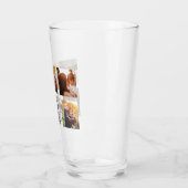 Beste Mama für Hunde je Personalisierte FotoCollag Glas (Links)