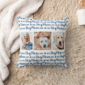 Beste Mama für Hunde je Personalisiertes Foto Kissen (Blanket)