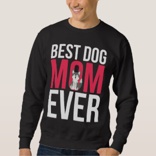 Beste Mama für Hunde je Sibirische Husky-Mama Sweatshirt