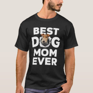 Beste Mama für Hunde je Wire Fox Terrier Liebhaber T-Shirt